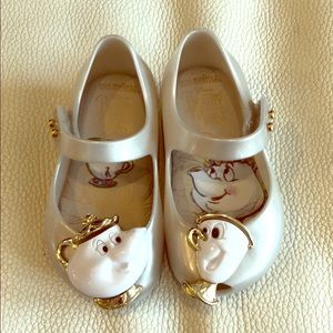 Mini Melissa Disney Beauty and the Beast shoes